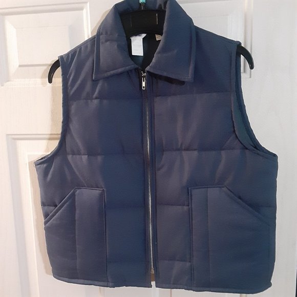 Vintage Big Smith Men's Made in USA Full Zip Vest Size L - Picture 2 of 8